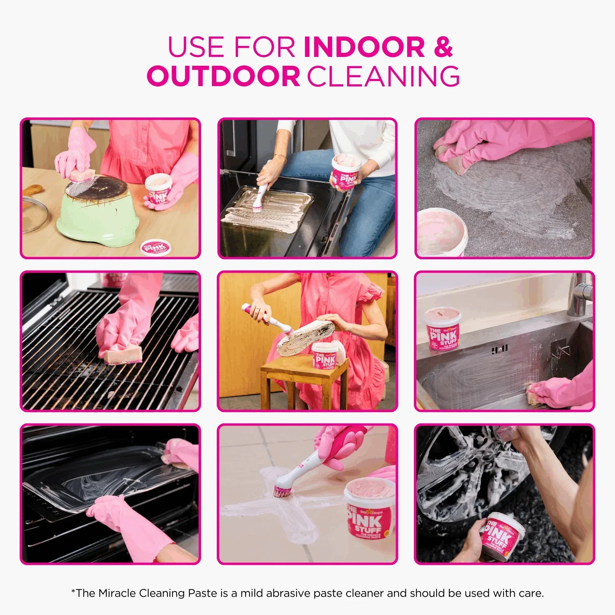 The Pink Stuff, Miracle Cleaning Paste, All-Purpose Cleaner, 17.63 oz.