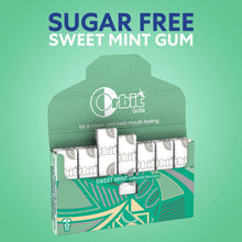 Sugar-free sweet mint gum travel pack with Orbit logo