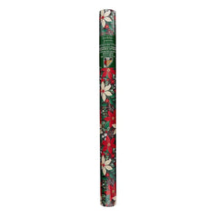 Berkley Jensen 300 sq. ft. Reversible Christmas Gift Wrap, Floral and Dots - USA MEGA SHOP