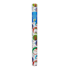 Berkley Jensen 300 sq. ft. Reversible Christmas Gift Wrap, Icons and Dots - USA MEGA SHOP