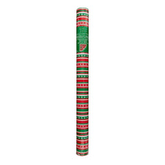 Berkley Jensen 300 sq. ft. Reversible Christmas Gift Wrap, Christmas Strips