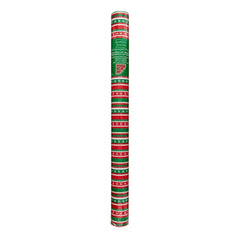 Berkley Jensen 300 sq. ft. Reversible Christmas Gift Wrap, Christmas Strips - USA MEGA SHOP