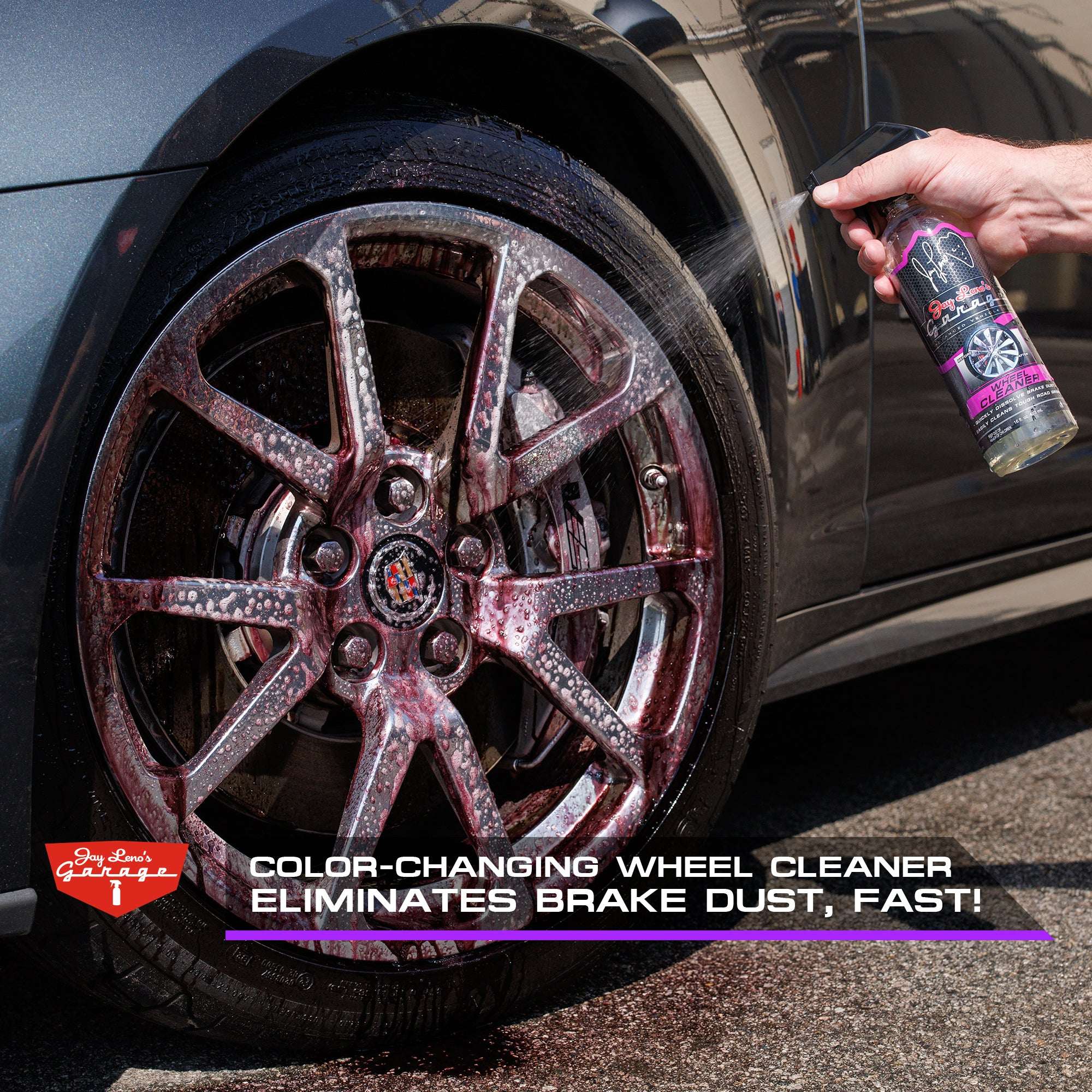 Jay Leno's Garage Complete Detailing Bucket Car Wash Kit - 8-Piece All-in-One Car Care Set