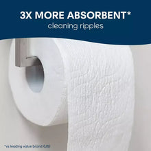 Cottonelle Ultra Comfort toilet paper roll with textured CleaningRipples