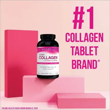 Neocell super collagen bottle with #1 collagen tablet brand graphic