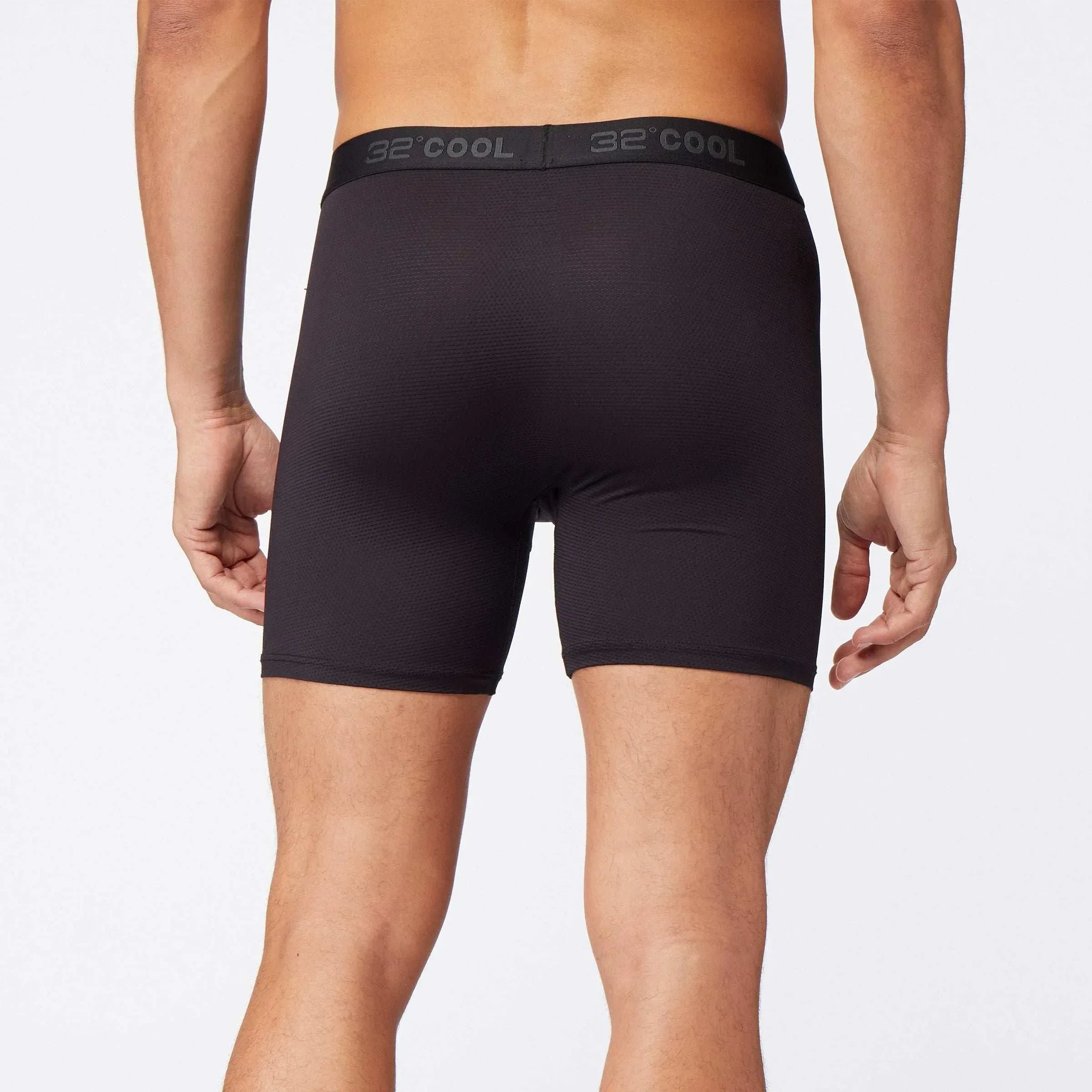 32 Degrees Men's Comfort Mesh Boxer Brief, 6-pack