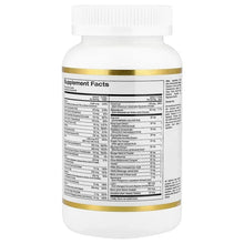 Active Women’s multivitamin supplement bottle with back label panel