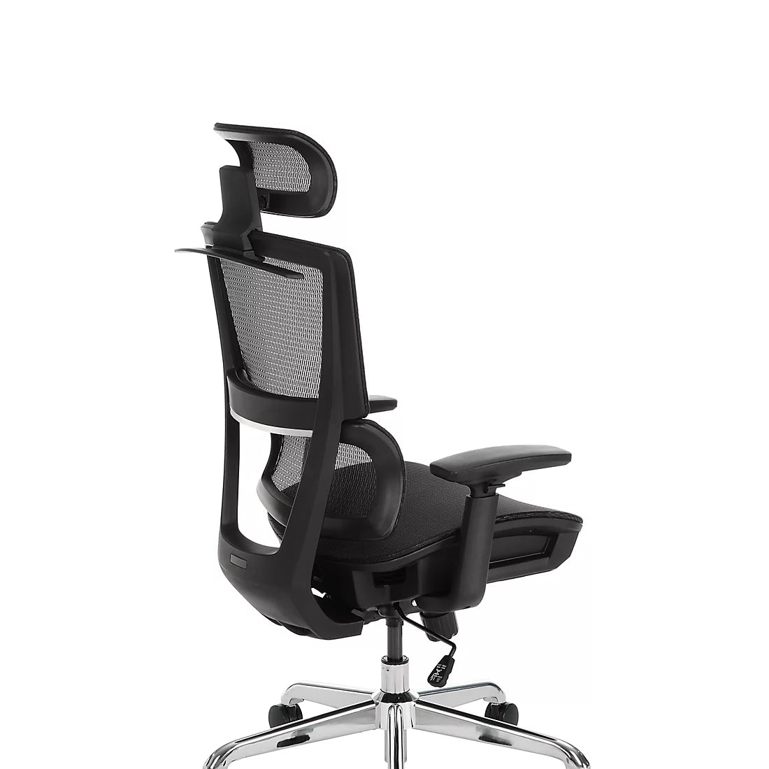 Berkley Jensen Ergonomic Mesh Office Chair with Headrest and Footrest - Black