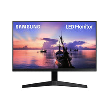 Samsung 24-inch LED monitor with black stand, front view