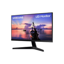 Samsung 24-inch LED monitor with black stand, front perspective
