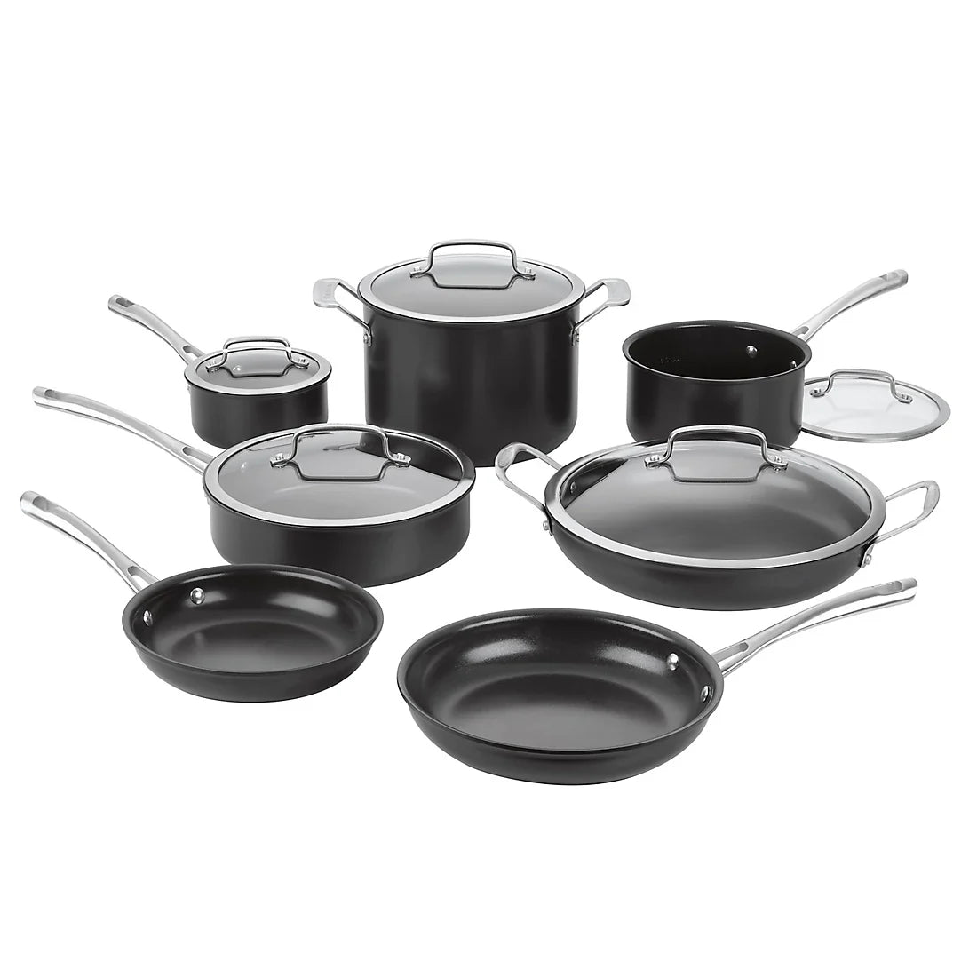 Cuisinart 12-Pc. Dishwasher Safe Hard Anodized Cookware Set