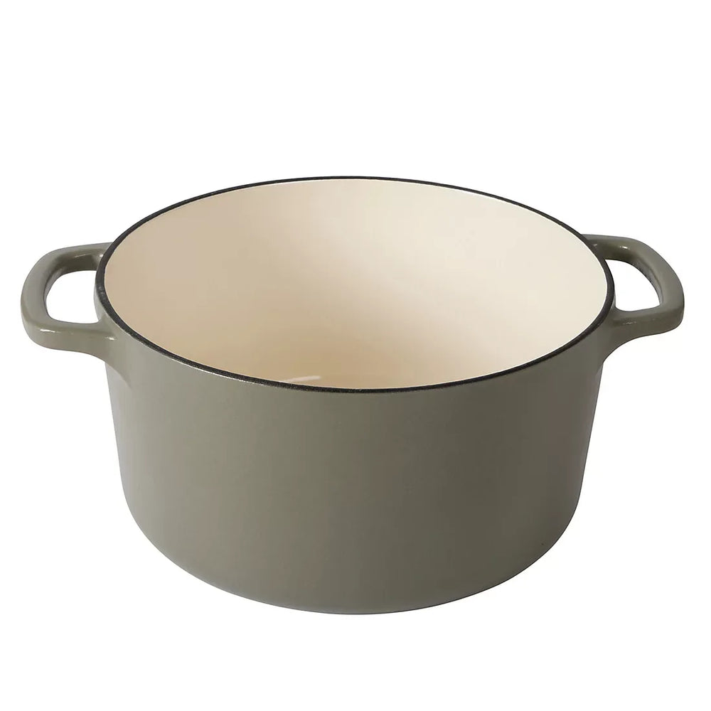 Sur La Table 3.5-Qt. Enamel Cast Iron Dutch Oven with Lid - Green - USA MEGA SHOP