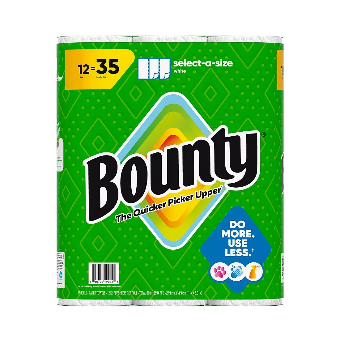 Bounty Select-a-Size Paper Towels, 12 pk./121 sheets per roll - USA MEGA SHOP