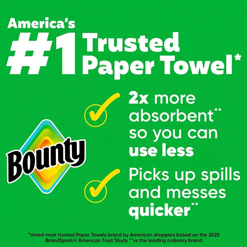 Bounty Select-a-Size Paper Towels, 12 pk./121 sheets per roll - USA MEGA SHOP
