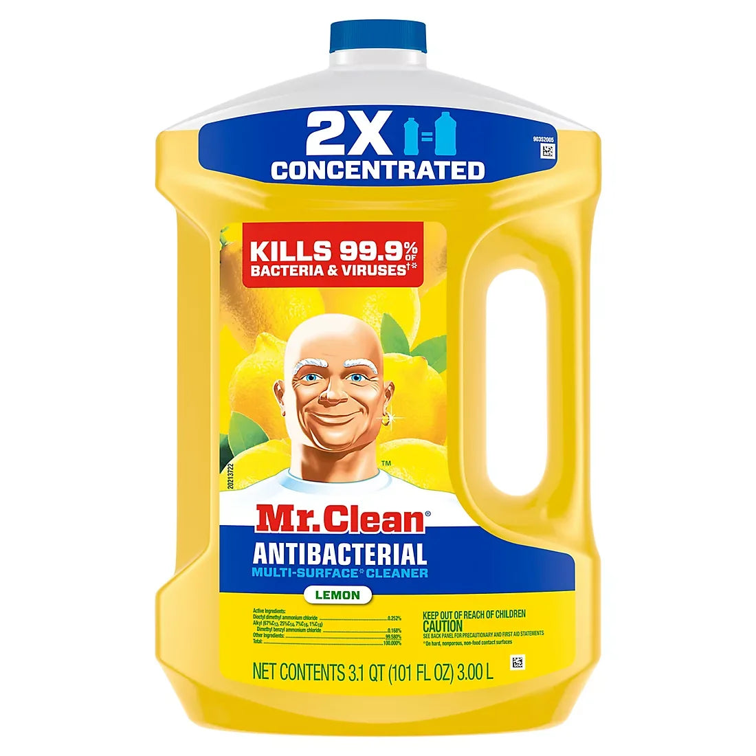 Mr. Clean All Purpose Mopping & Antibacterial Cleaner - Lemon Scent, 101 oz. - USA MEGA SHOP