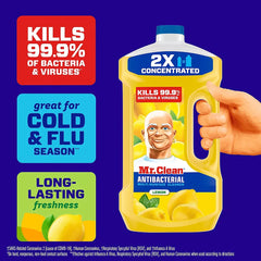 Mr. Clean All Purpose Mopping & Antibacterial Cleaner - Lemon Scent, 101 oz. - USA MEGA SHOP