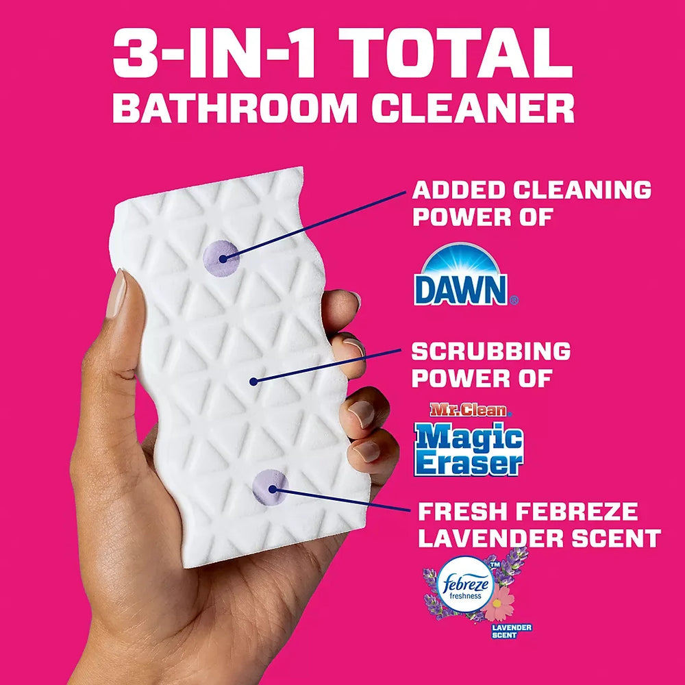 Mr. Clean 2-In-1 Bathroom Magic Eraser Sponges, 11 ct. - USA MEGA SHOP