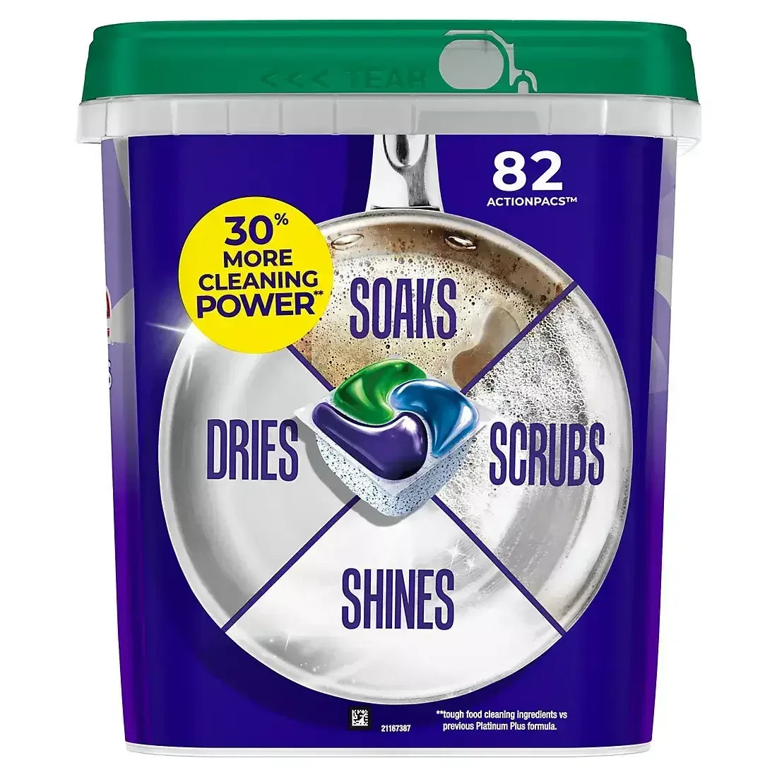 Cascade Platinum Plus Dishwasher Pods - Fresh Scent, 82 ct.