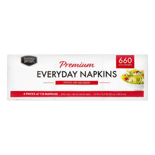 Berkley Jensen premium everyday paper napkins, 660 ct pack, white 2-ply