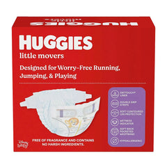Huggies Little Movers Diapers (Select Size) - USA MEGA SHOP
