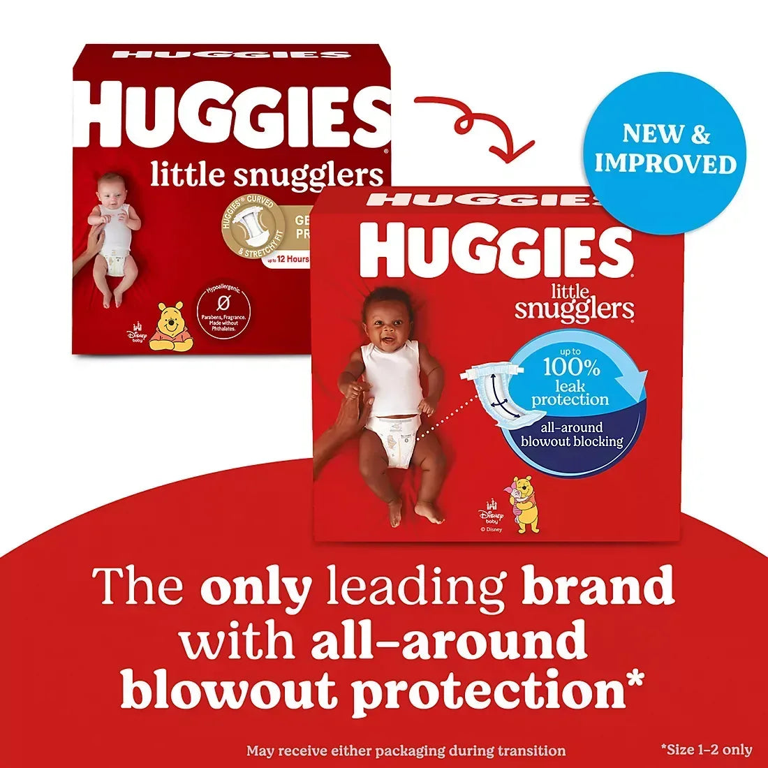 Huggies Little Snugglers Baby Diapers (Select Size)