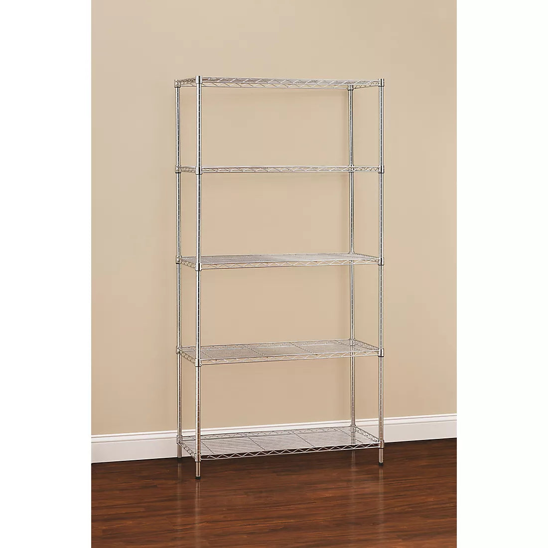 Berkley Jensen 5-Tier Chrome Rack