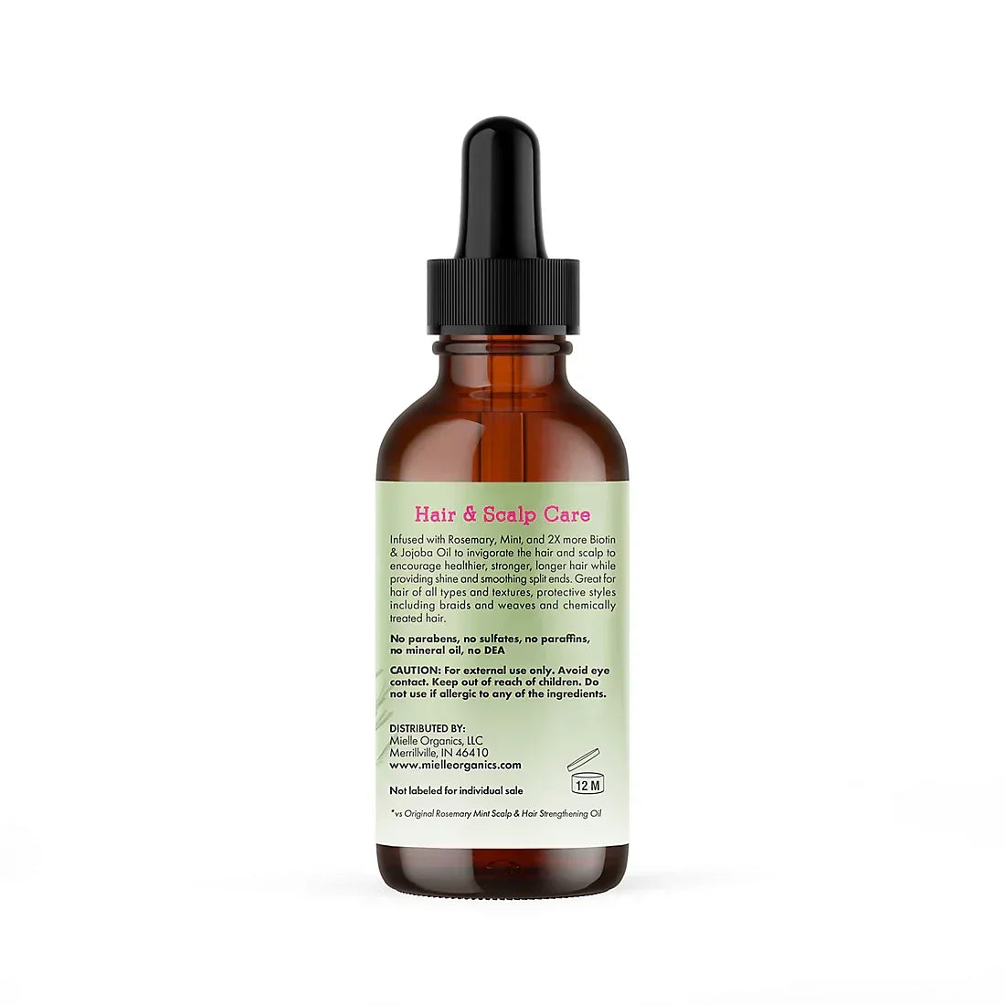 Mielle Rosemary Mint Scalp & Hair Strengthening Oil, 3 pk./2 fl. oz. - USA MEGA SHOP