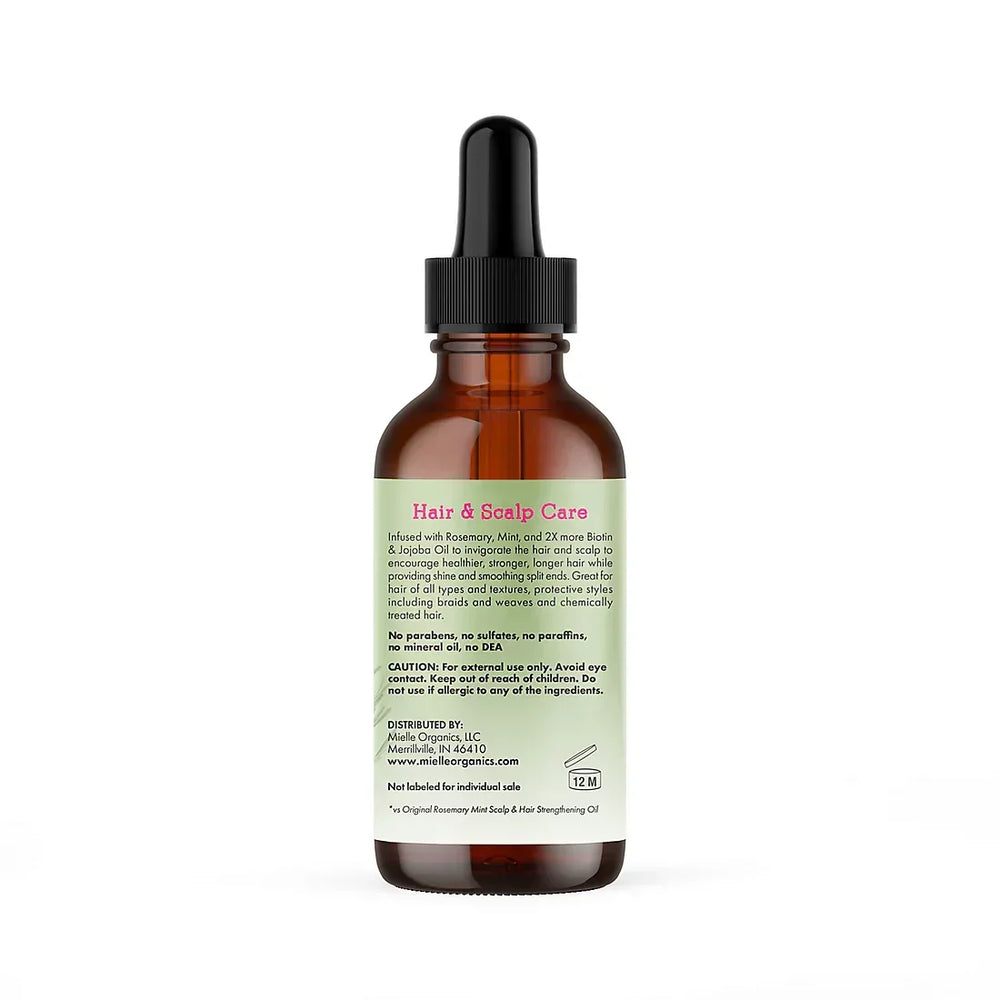 Mielle Rosemary Mint Scalp & Hair Strengthening Oil, 3 pk./2 fl. oz. - USA MEGA SHOP