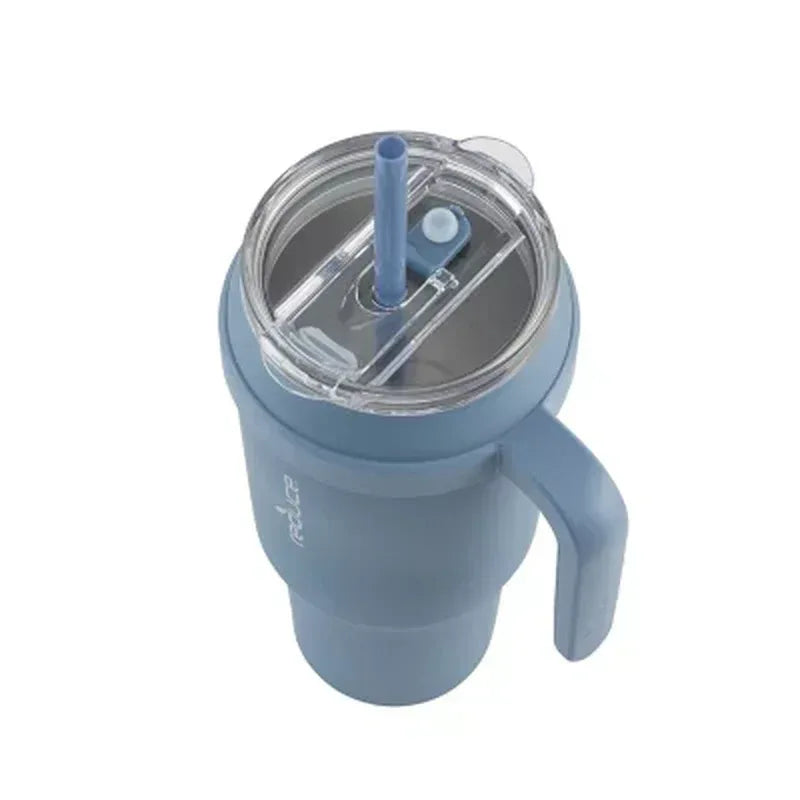 Reduce Cold1 Soft Grip Tumbler with Handle & Straw, Assorted Colors (50 Oz., 2Pk.)