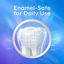 Crest 3DWhite enamel-safe icon with tooth graphic