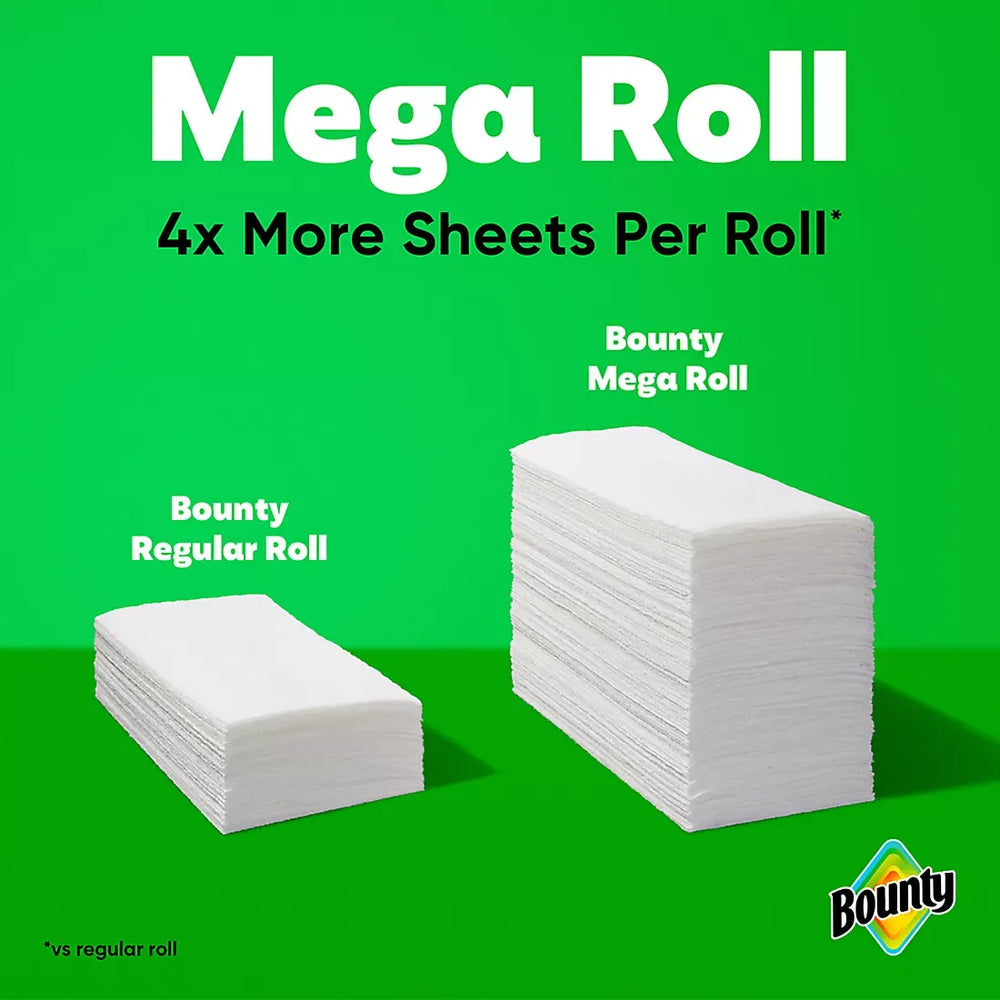 Bounty Select-a-Size Mega Roll Paper Towels, 12 pk./164 sheets per roll - USA MEGA SHOP