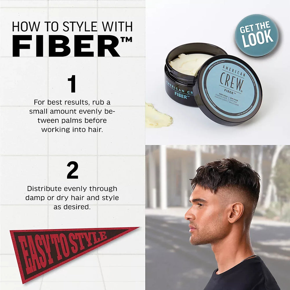 American Crew Fiber Pucks, 3.0 oz. & 1.7 oz. - USA MEGA SHOP