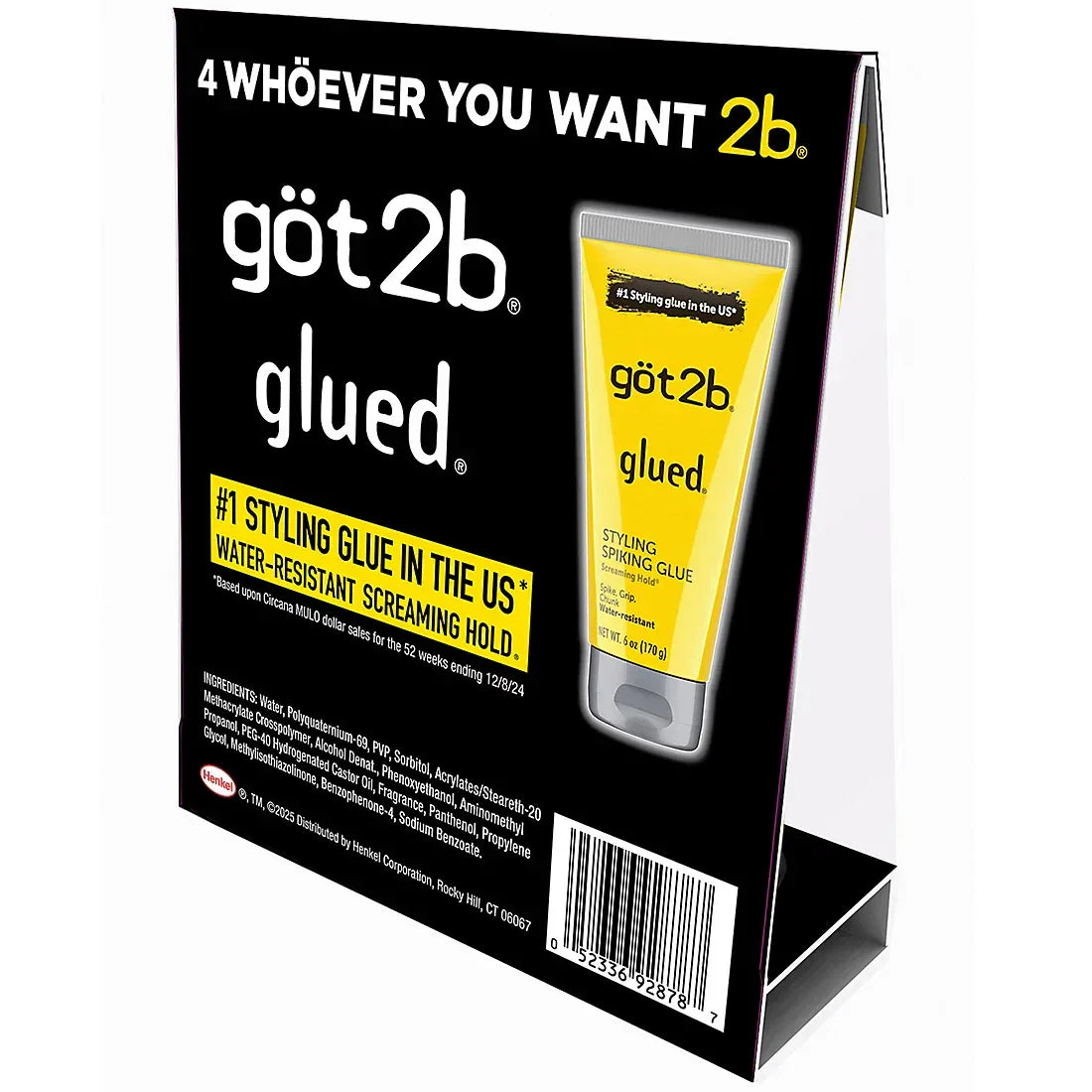 Got2b Glued Styling Spiking Hair Gel, 2 pk./6 oz. - USA MEGA SHOP