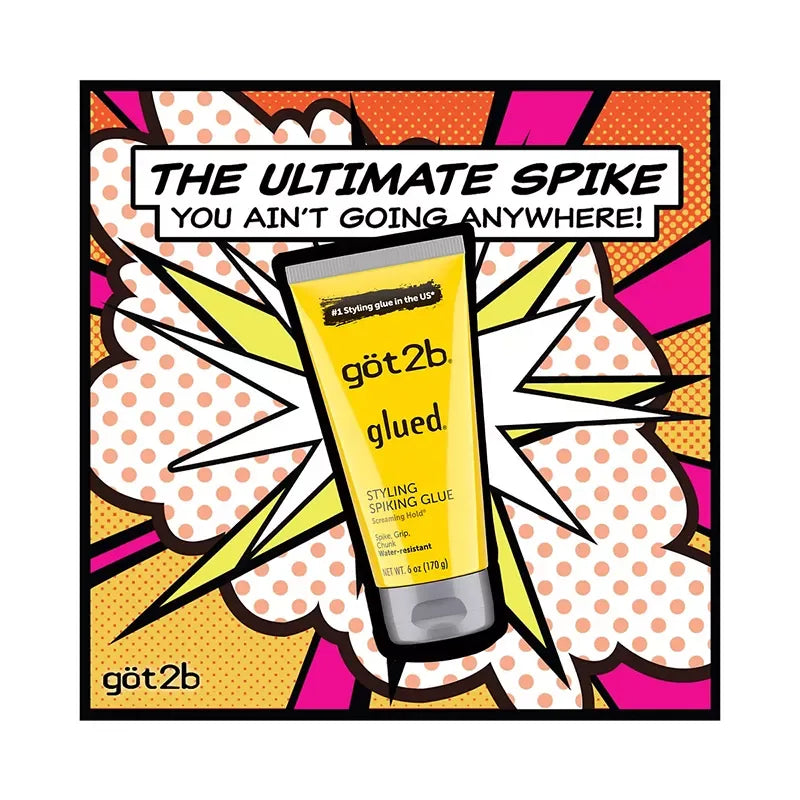 Got2b Glued Styling Spiking Hair Gel, 2 pk./6 oz. - USA MEGA SHOP