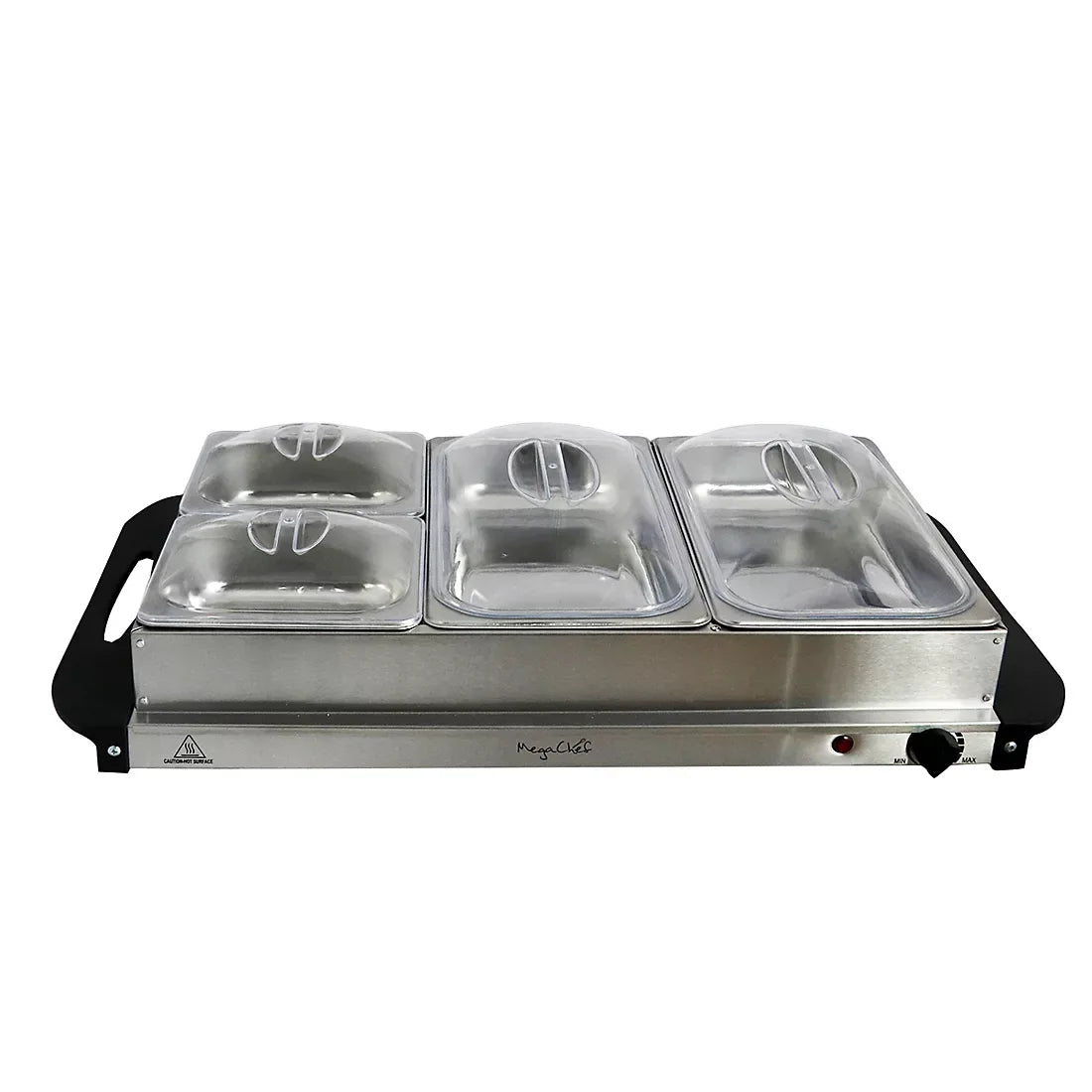 MegaChef Buffet Server & Food Warmer with Removable Sectional Trays - USA MEGA SHOP