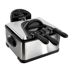 MegaChef 4.23-Qt. Stainless Steel Electric Deep Fryer