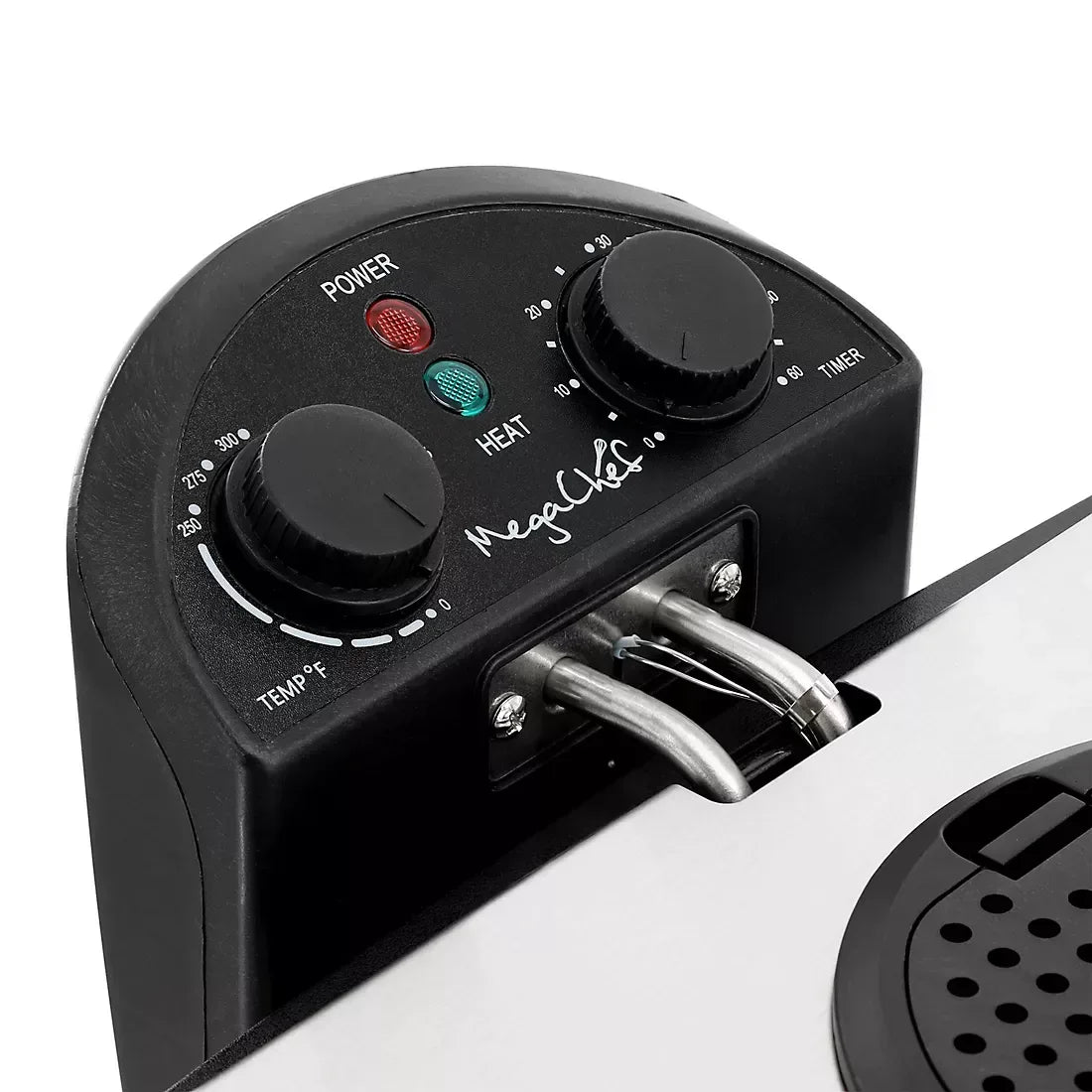 MegaChef 4.23-Qt. Stainless Steel Electric Deep Fryer