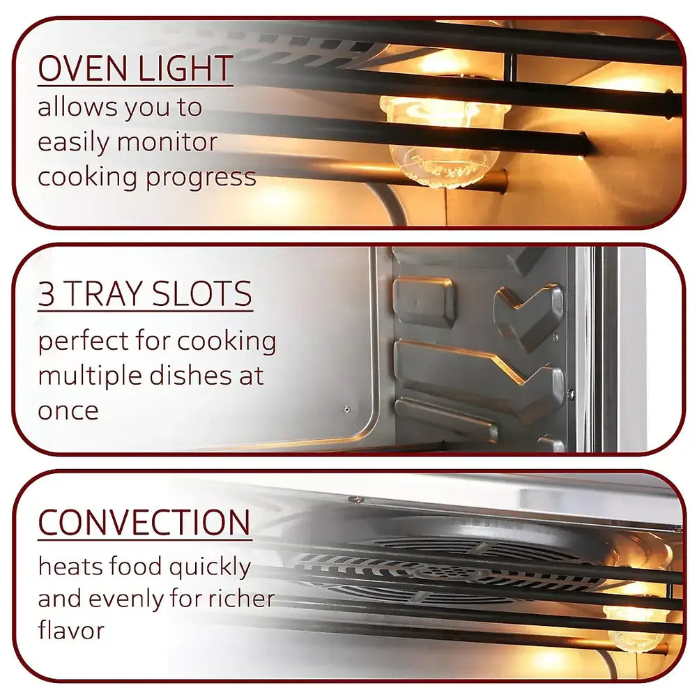 MegaChef 26-Qt. Digital Electric Multi-Function Air Fryer & Countertop Oven - USA MEGA SHOP