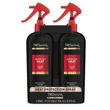 TRESemme protecting heat styling spray twin pack with red trigger nozzles