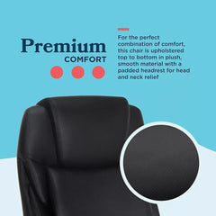 La-Z-Boy Westley Big & Tall Executive Office Chair With Active Lumbar Support