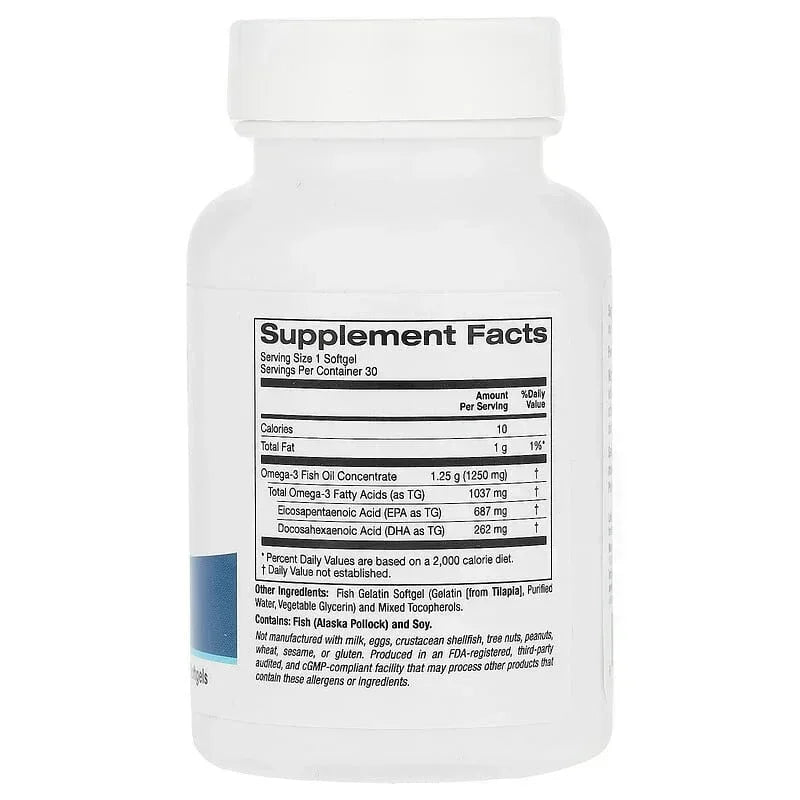 California Gold Nutrition, Omega-3 Fish Oil, 120 Fish Gelatin Softgels