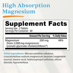 Doctor's Best, High Absorption Magnesium, Tablets (100 mg per Tablet)