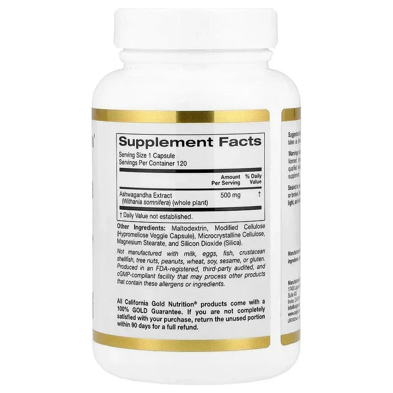 California Gold Nutrition, Ashwagandha