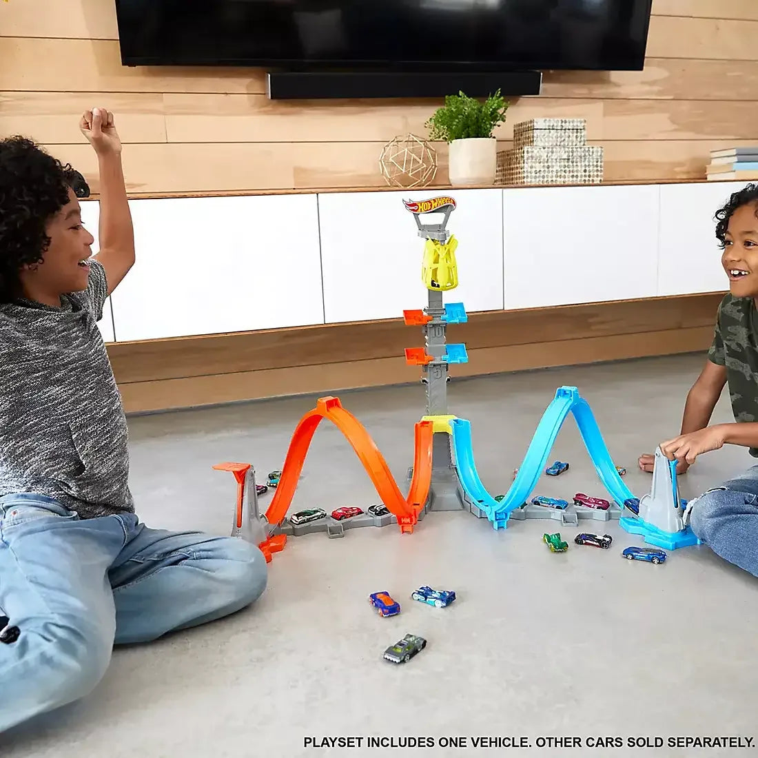 Hot Wheels Loop & Launch Track Set - USA MEGA SHOP