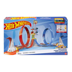Hot Wheels Loop & Launch Track Set - USA MEGA SHOP