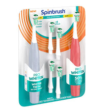 Toothbrush replacement kit with two handles and four included replacement brush heads