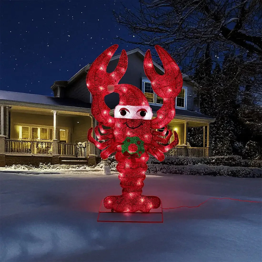 Berkley Jensen 36" Lighted Christmas Lobster - USA MEGA SHOP
