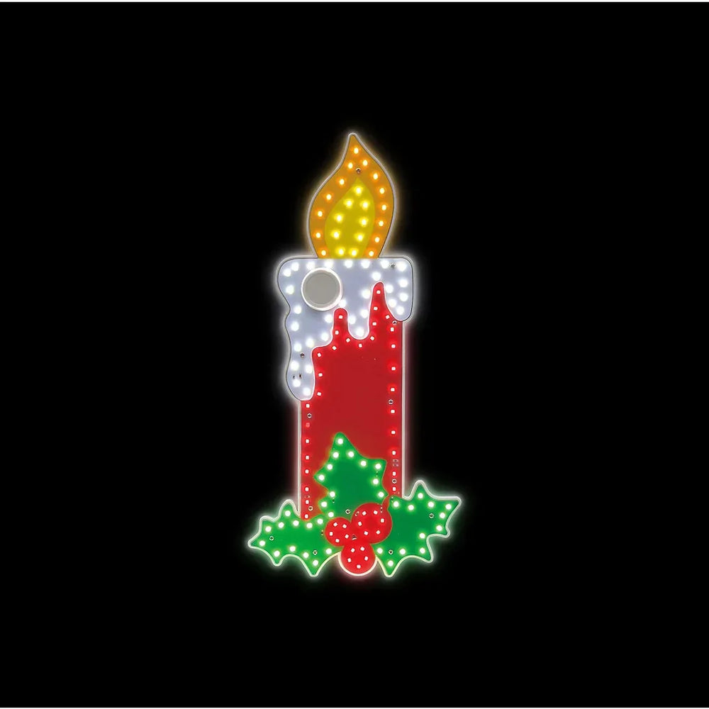 Berkley Jenson 16" Hi-Vibrant Candle With Holly - USA MEGA SHOP