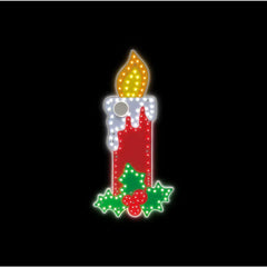 Berkley Jenson 16" Hi-Vibrant Candle With Holly