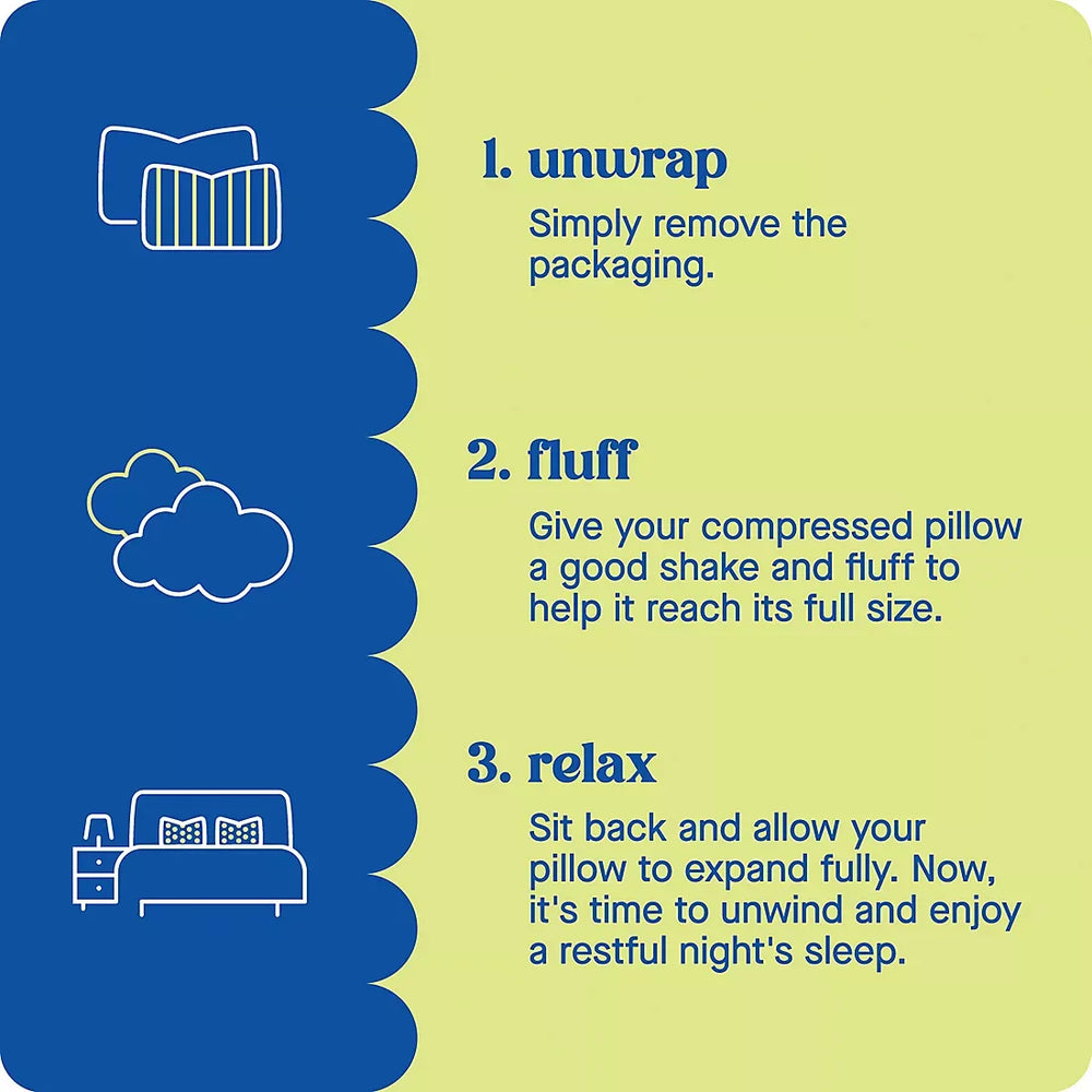 Sealy Dreamlife Shredded Foam Pillow - USA MEGA SHOP